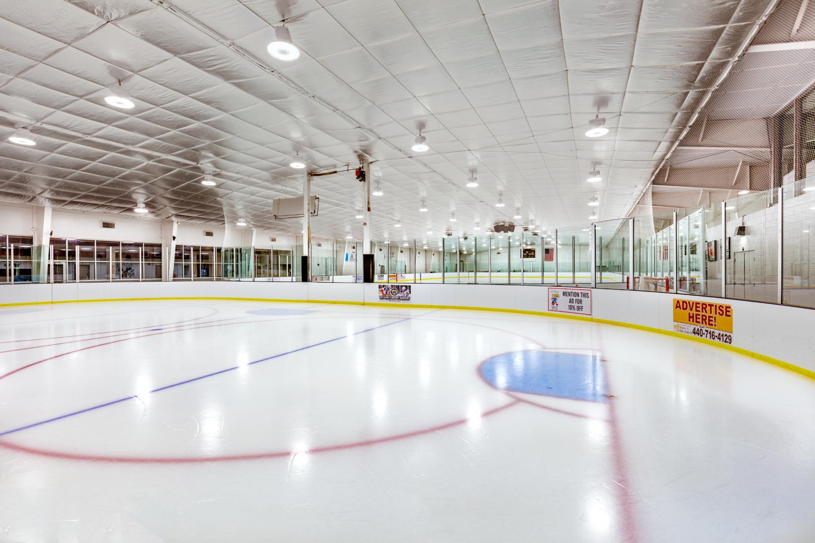 Alternate view of ice rink