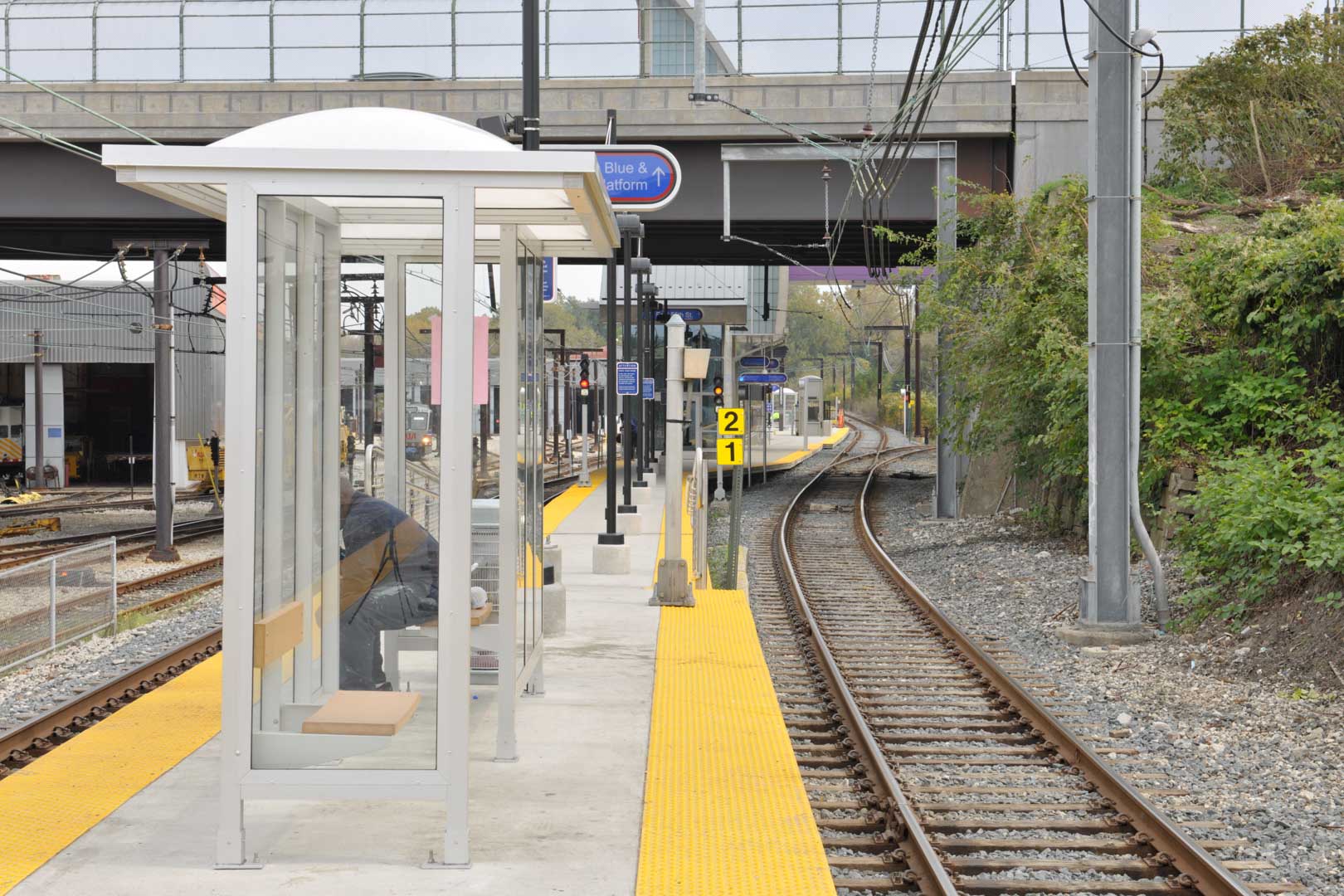 Rail platform