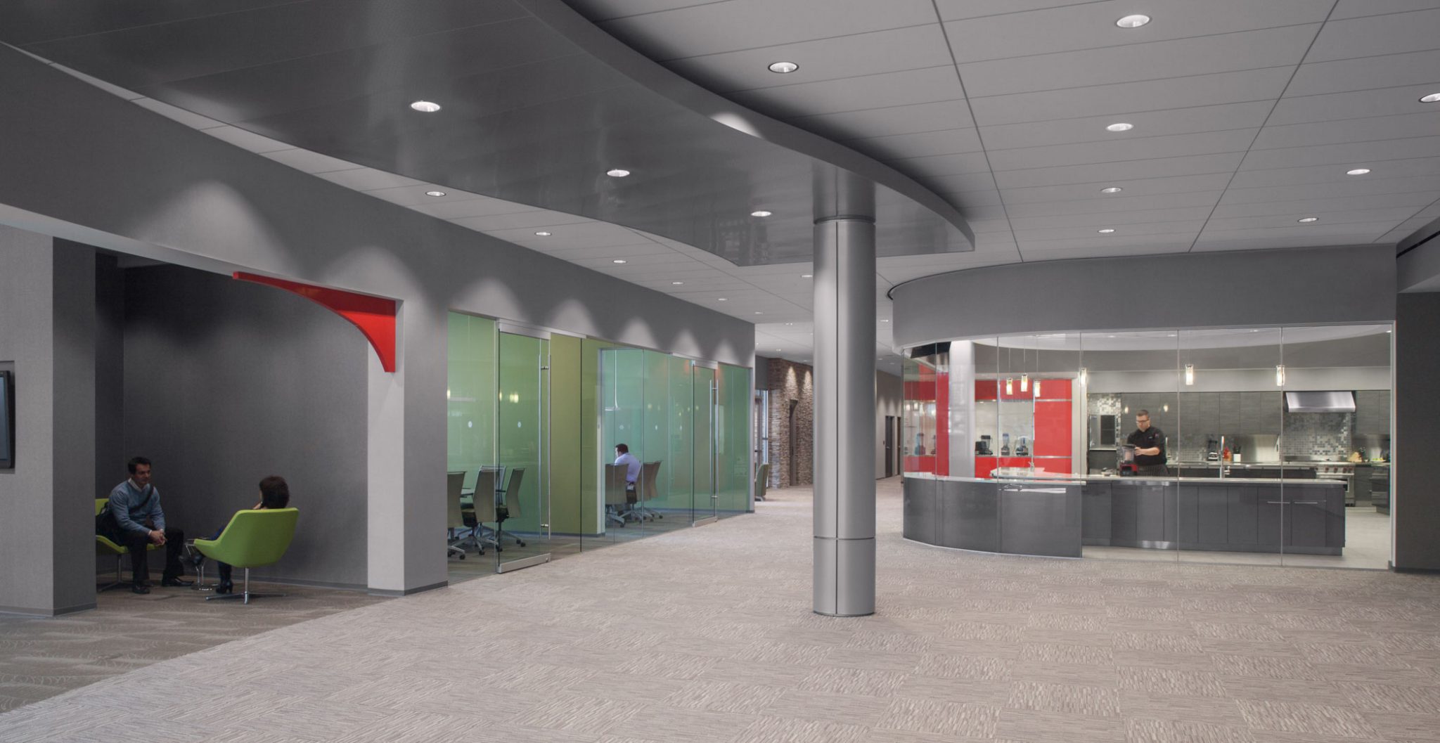 Corporate Office Design Vitamix Headquarters North Olmsted, Ohio