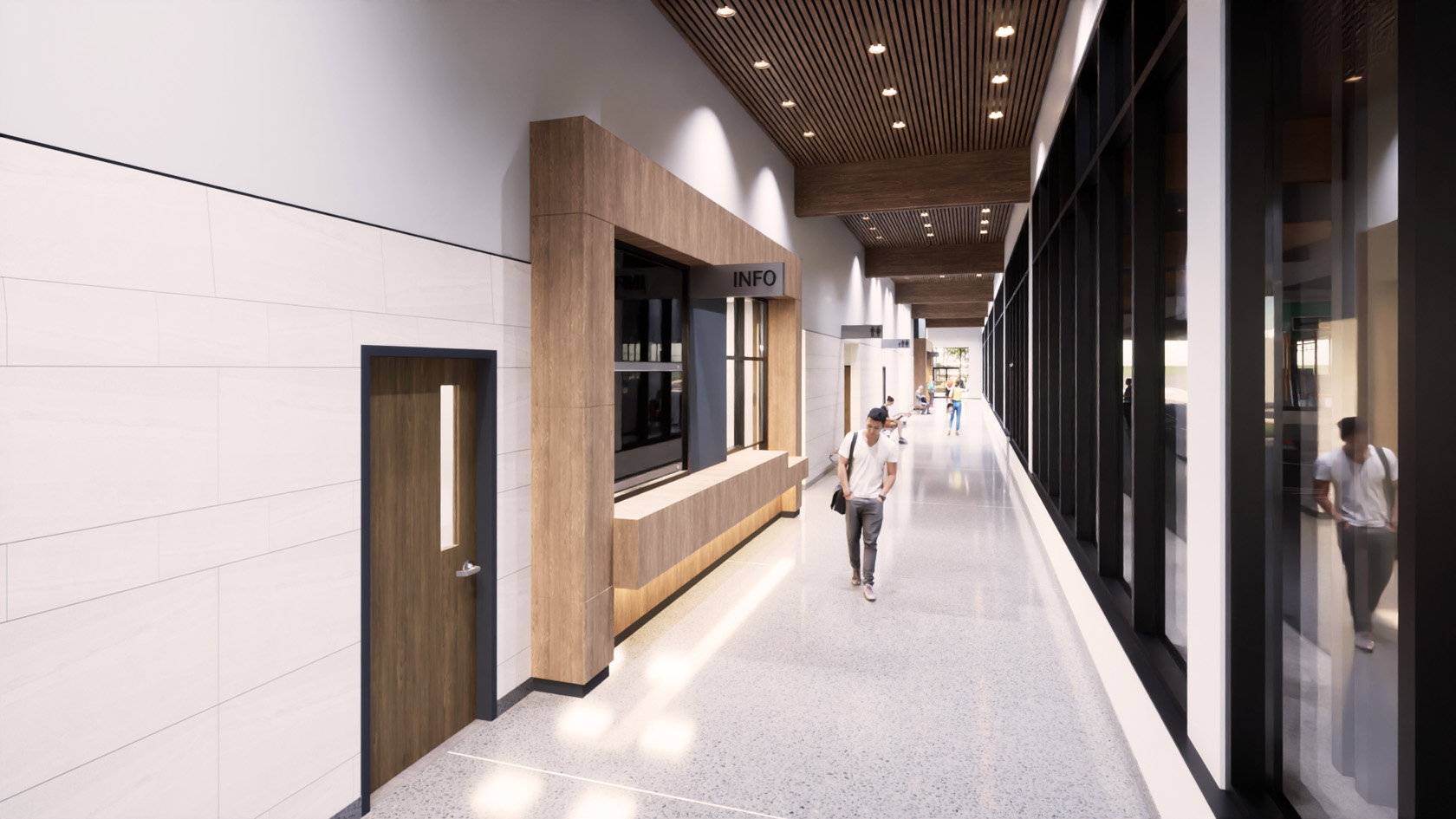 Alternate view of corridor