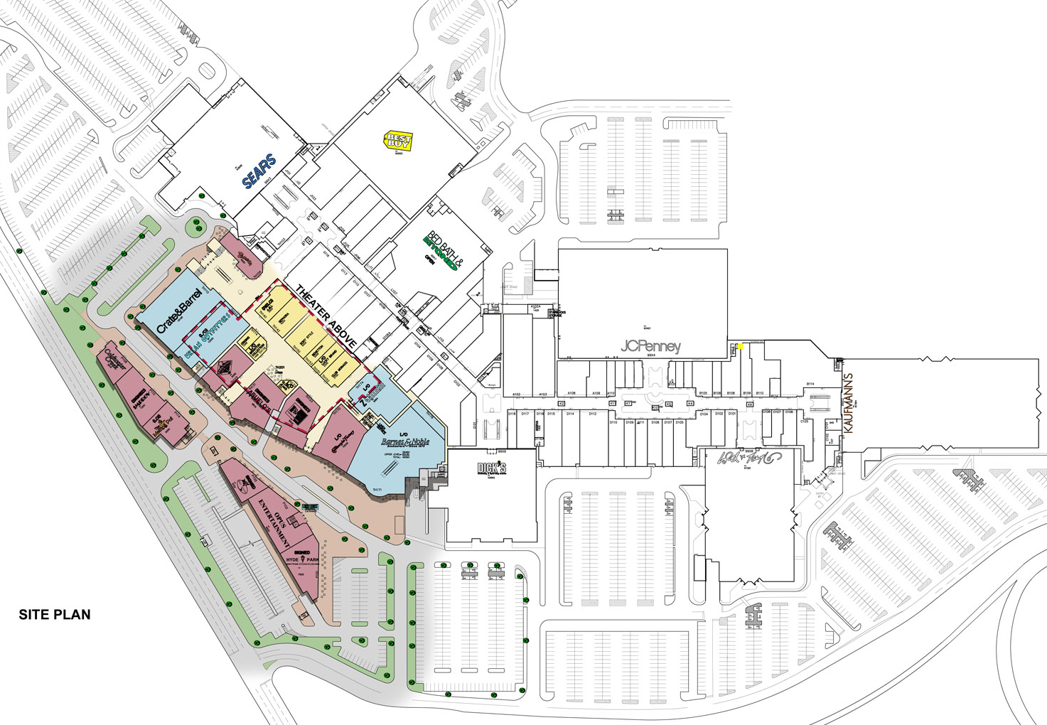 Retail Architecture Walden Galleria Redevelopment Buffalo, New York